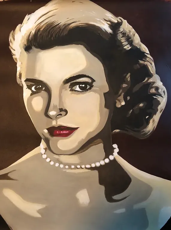 Fine art commission oil painting on canvas